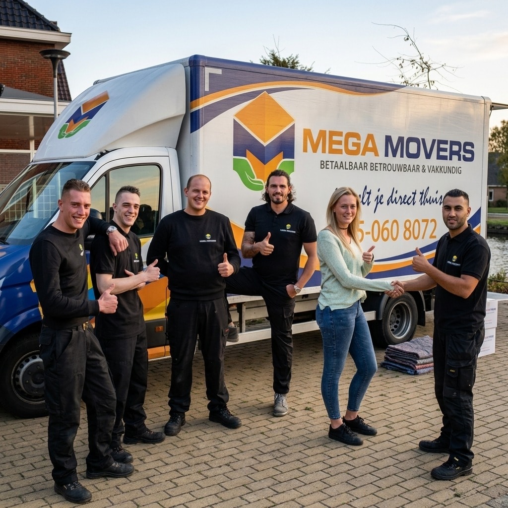 Tevreden klant van Mega Movers